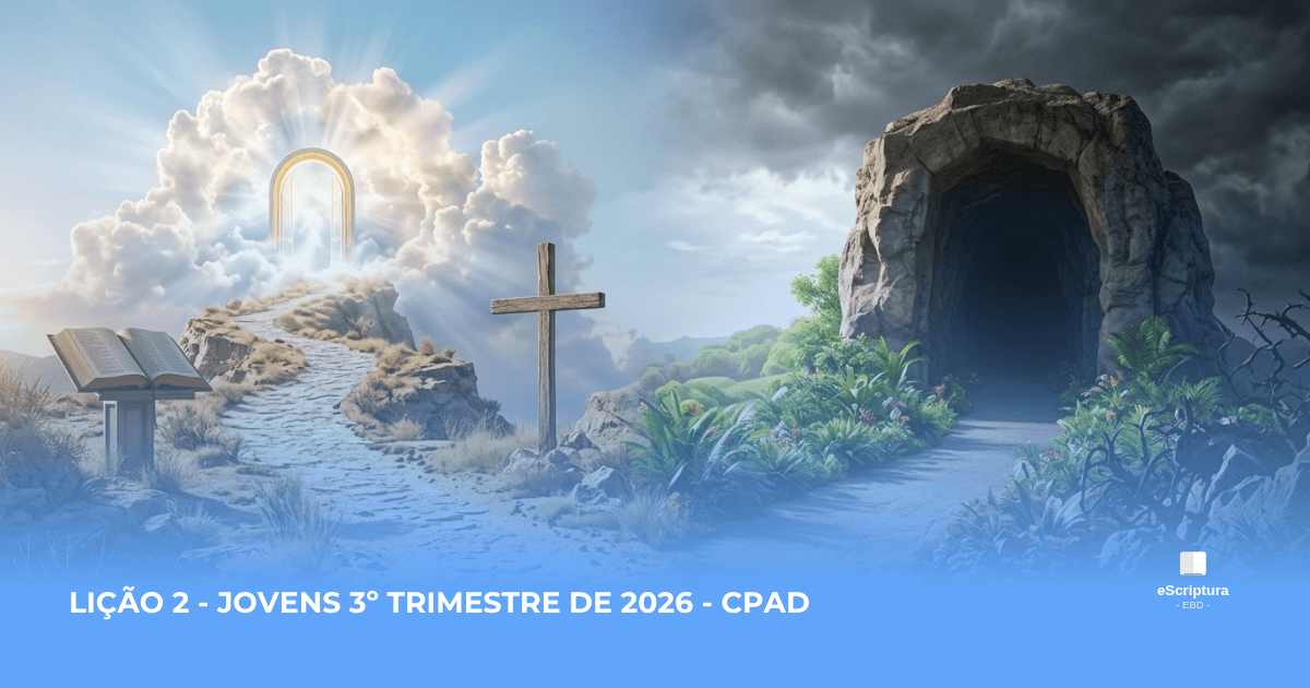 Lição 2 - Jovens - CPAD 3º Trimestre 2026