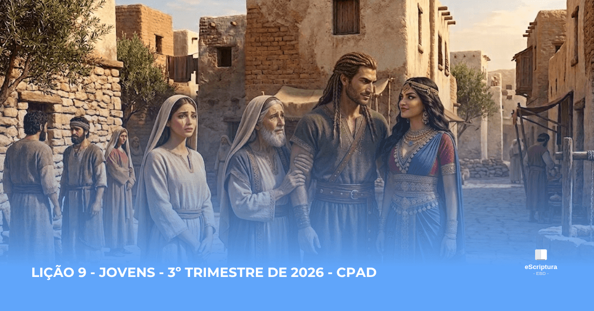 Lição 9 - Jovens - CPAD 3º Trimestre 2026